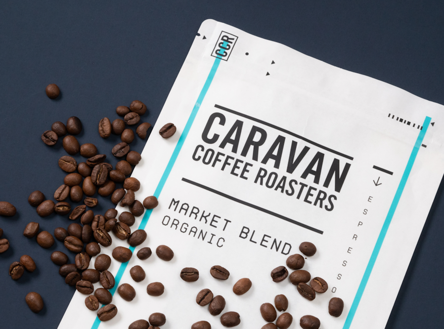 Grounded Packaging - Caravan coffee roasters case study