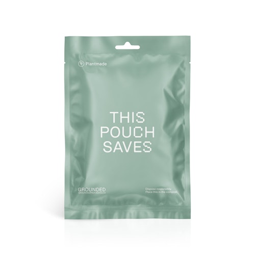 Compostable flat pouch