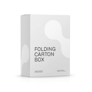 Folding carton box