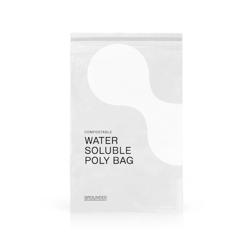 Water soluble poly bag
