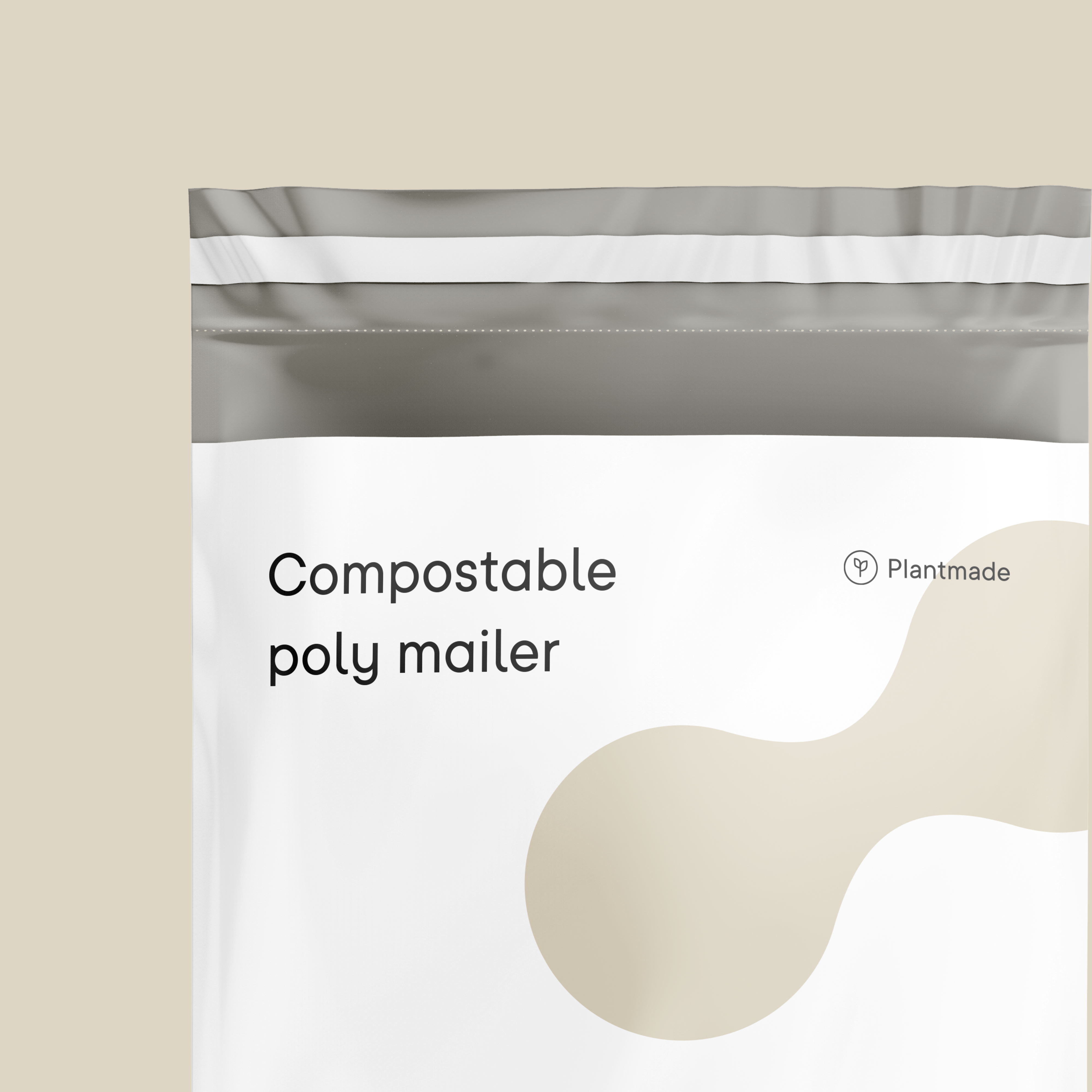Compostable mailer bag Grounded Packaging