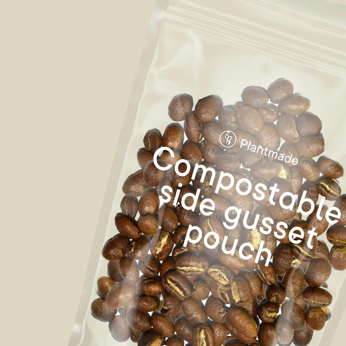 Compostable side gusset pouch 5
