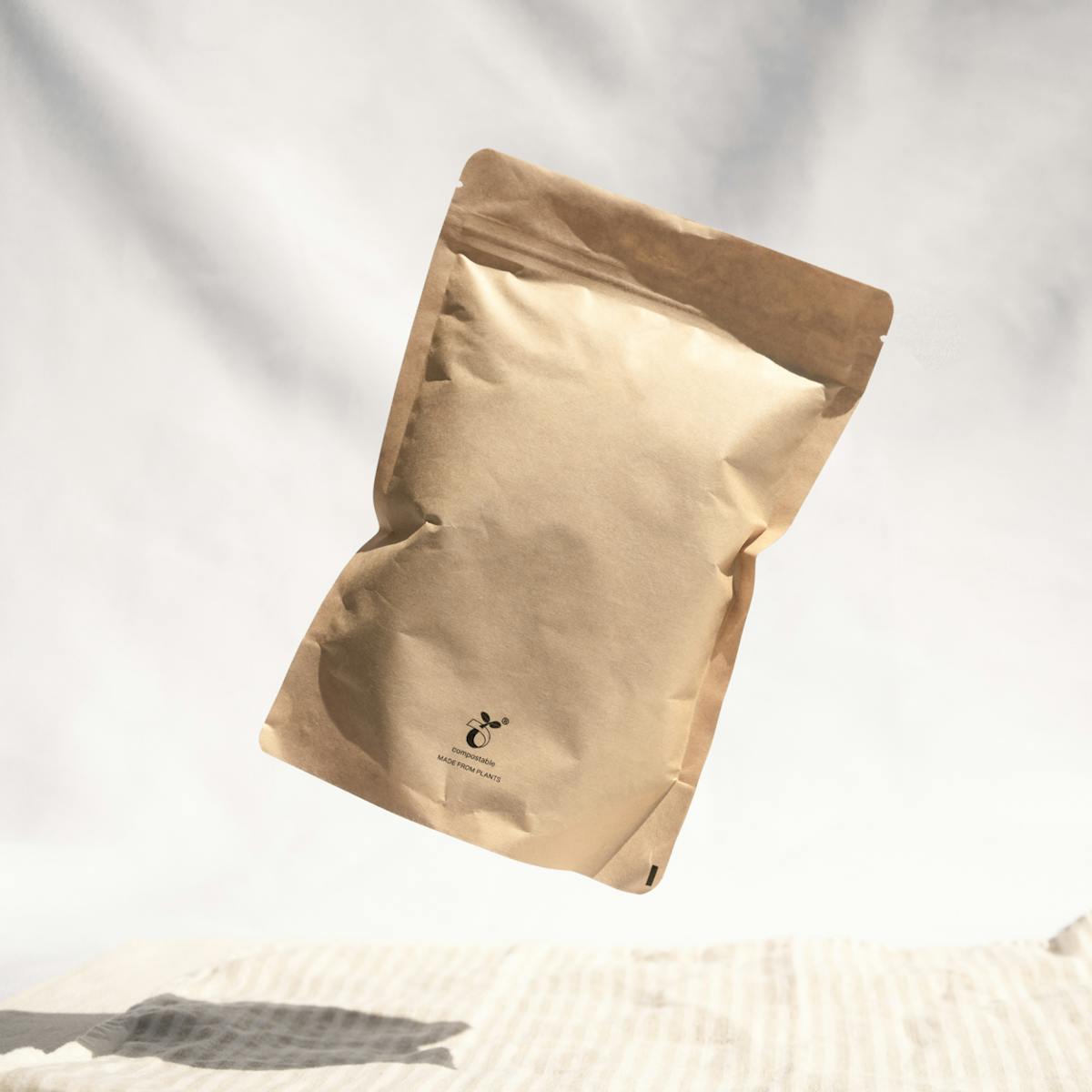 Compostable stand up pouch - kraft paper 5