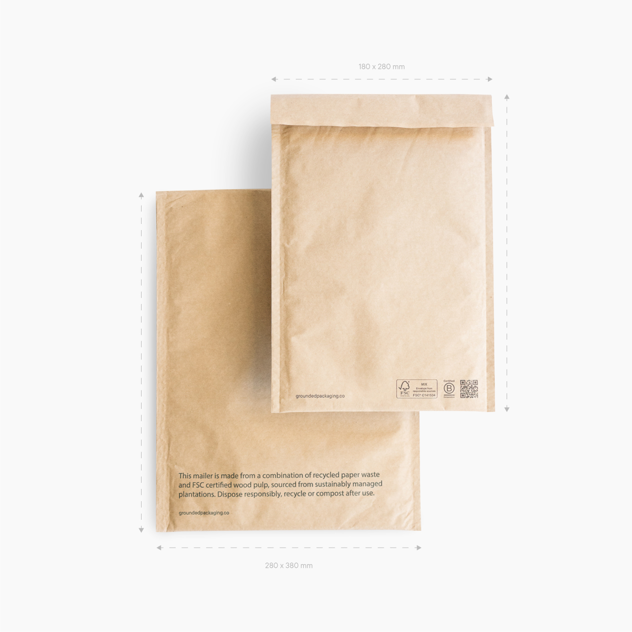 recycle paper bubble mailers