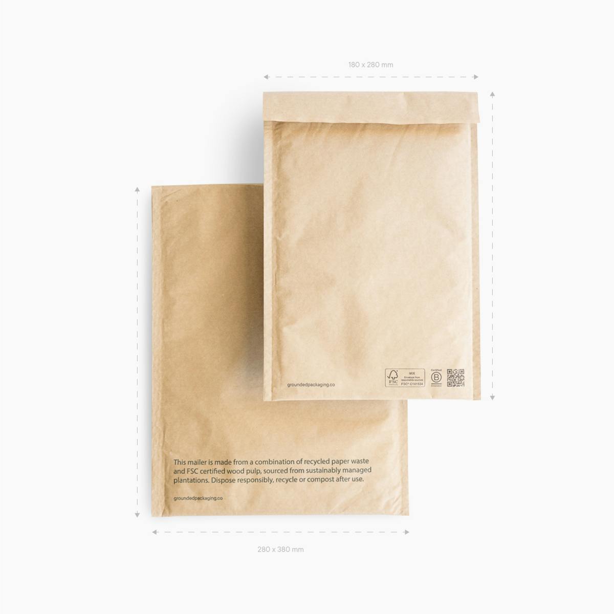 Paper honeycomb padded mailer 5